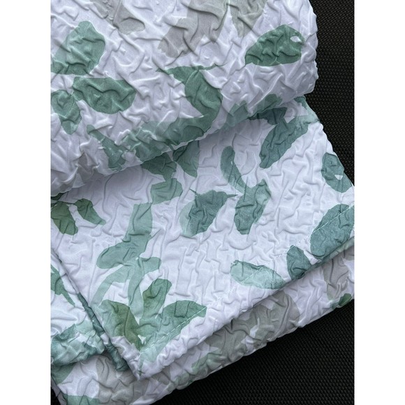 Dkny Bath Dkny Flutter Microsculpt Shower Curtain Green Gray Floral